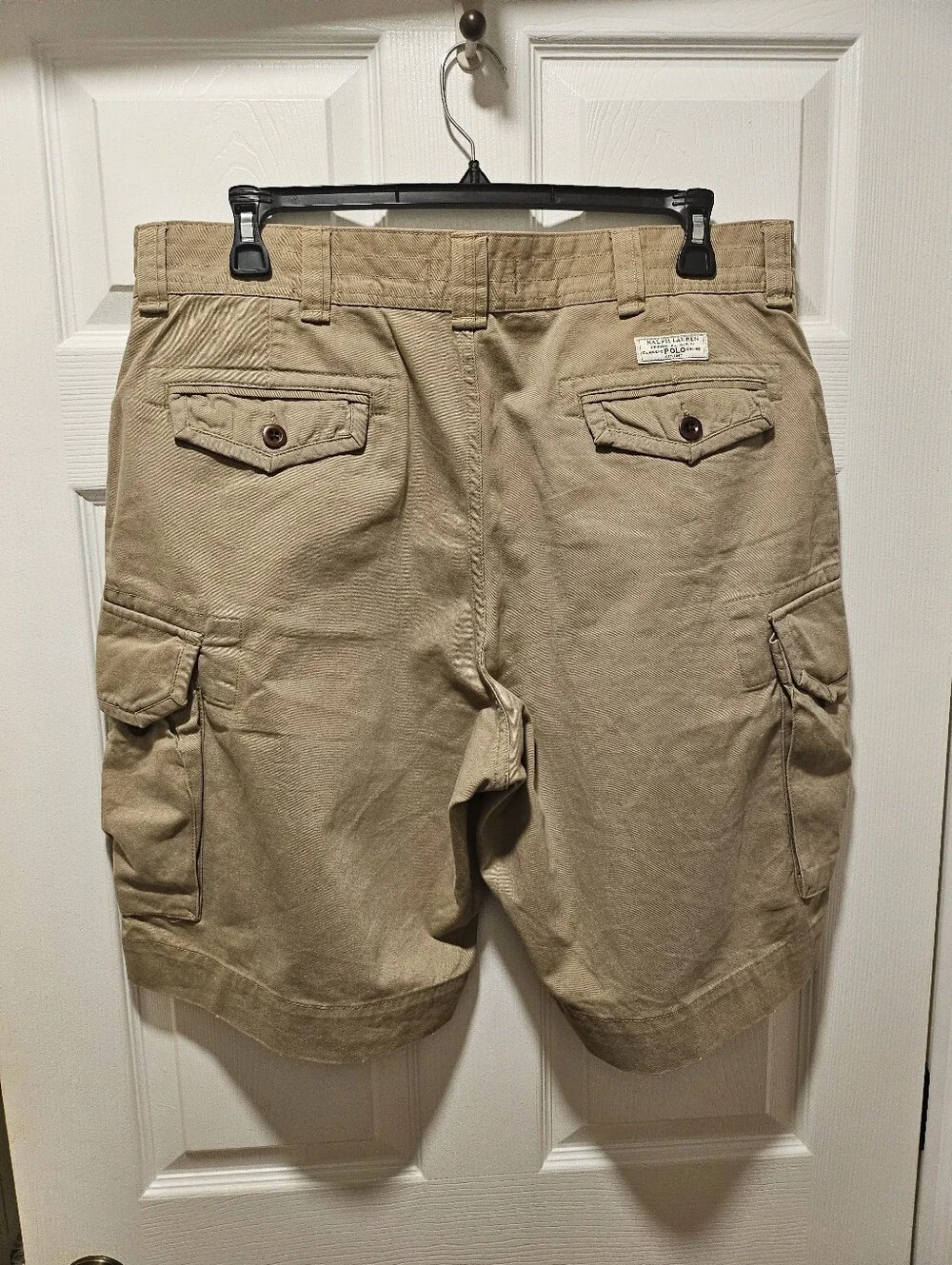 Polo by Ralph Lauren Tan Cargo Shorts for Men
